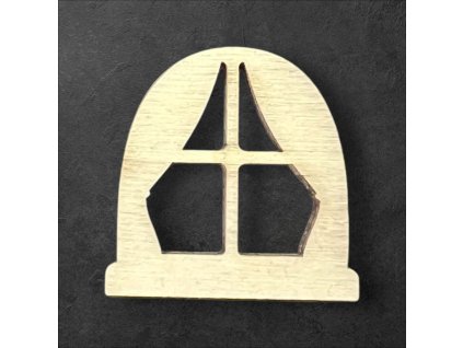 okno k dalšímu tvoření - č.15 – dřevěná dekorace