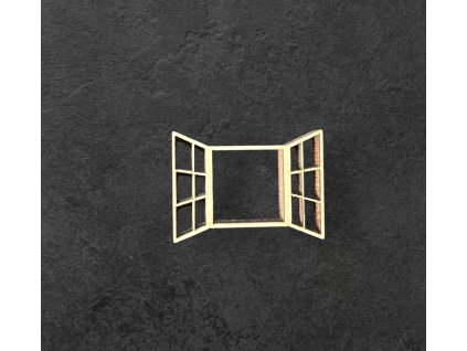 okno k dalšímu tvoření - č.27 – dřevěná dekorace