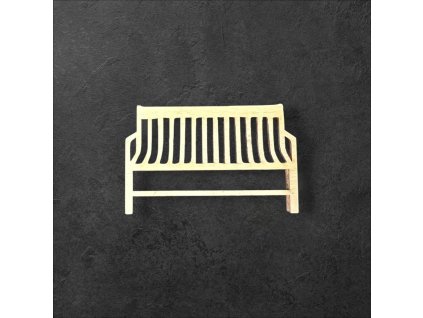 lavička k dalšímu tvoření - č.2 – dřevěná dekorace