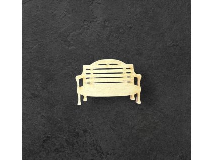 lavička k dalšímu tvoření - č.3 – dřevěná dekorace