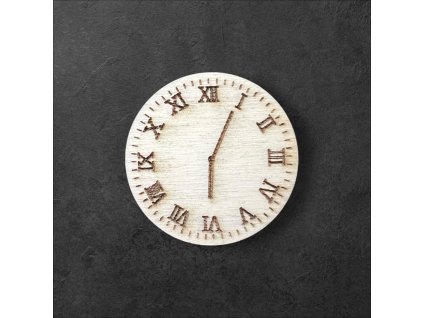 hodiny k dalšímu tvoření - č.2 – dřevěná dekorace