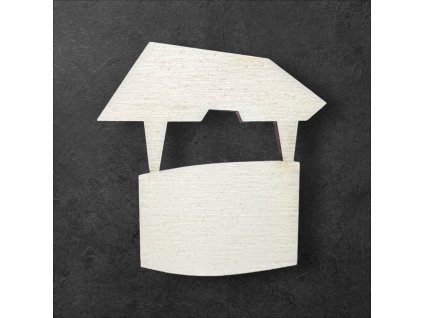 studna k dalšímu tvoření - č.1 – dřevěná dekorace