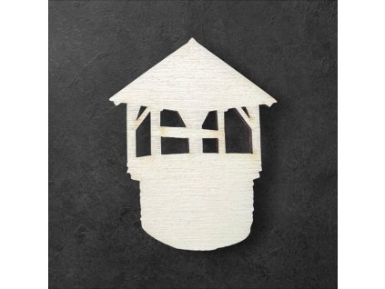 studna k dalšímu tvoření - č.3 – dřevěná dekorace