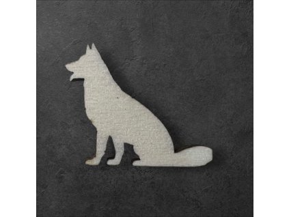 pejsek k dalšímu tvoření - č.5 – dřevěná dekorace