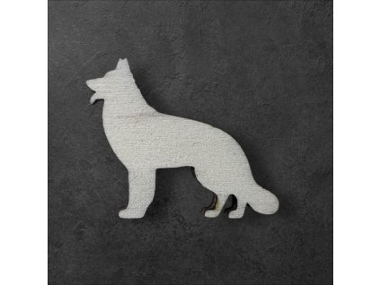 pejsek k dalšímu tvoření - č.7 – dřevěná dekorace