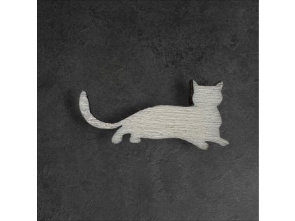 kočička k dalšímu tvoření - č.7 – dřevěná dekorace