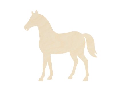 kůň k dalšímu tvoření - č.2 – dřevěná dekorace