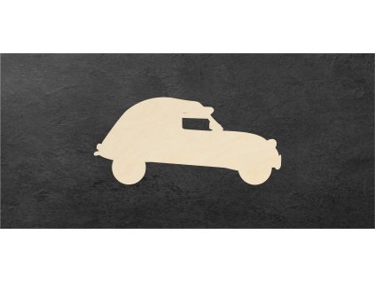 auto k dalšímu tvoření - č.5 – dřevěná dekorace