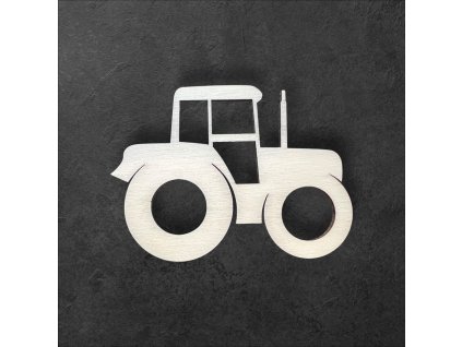 traktor k dalšímu tvoření - č.3 – dřevěná dekorace