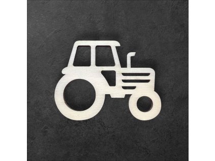 traktor k dalšímu tvoření - č.4 – dřevěná dekorace