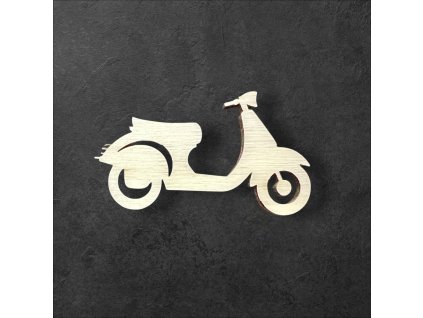 motorka k dalšímu tvoření - č.2 – dřevěná dekorace