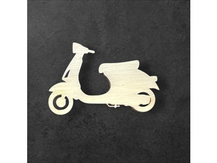 motorka k dalšímu tvoření - č.3 – dřevěná dekorace