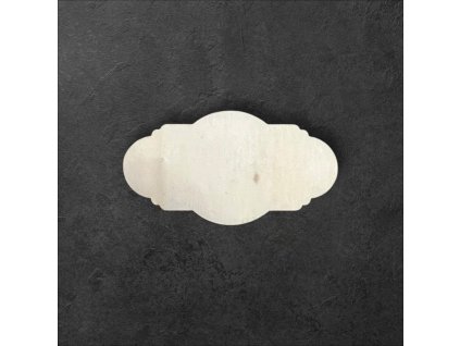 prázdná cedule k dalšímu tvoření - č.1 – dřevěná dekorace