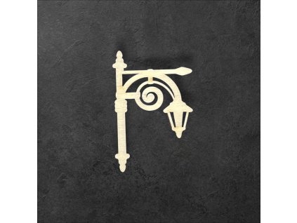 lampa k dalšímu tvoření - č.6 – dřevěná dekorace