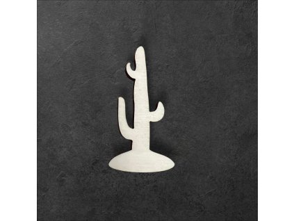kaktus k dalšímu tvoření - č.1 – dřevěná dekorace