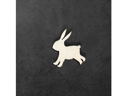 zajíc k dalšímu tvoření - č.2 – dřevěná dekorace