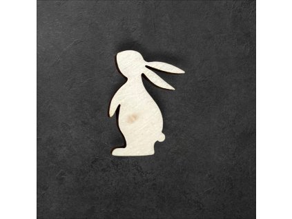 zajíc k dalšímu tvoření - č.3 – dřevěná dekorace