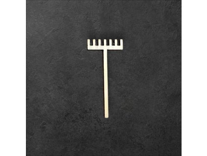 hrábě k dalšímu tvoření - č.1 – dřevěná dekorace