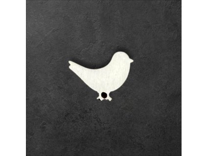 ptáček k dalšímu tvoření - č.1 – dřevěná dekorace