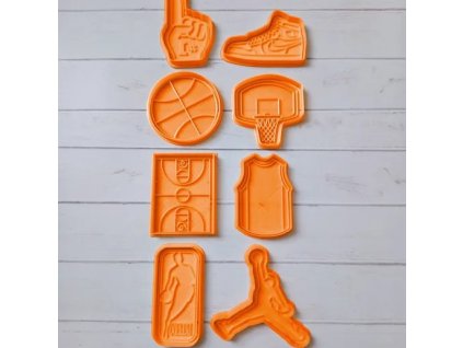 plastové vykrajovátko s motivem basketball