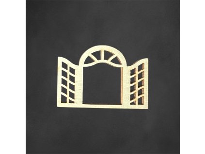 okno k dalšímu tvoření - č.33 – dřevěná dekorace