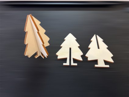 3d strom k dalšímu tvoření - č.1 – dřevěná dekorace