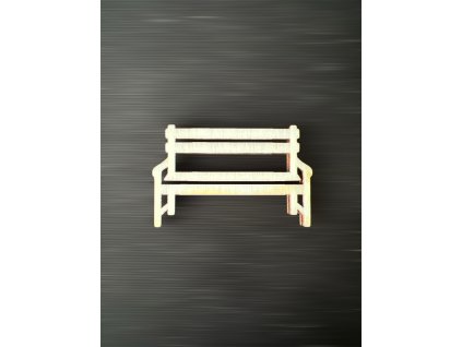 lavička k dalšímu tvoření - č.5 – dřevěná dekorace