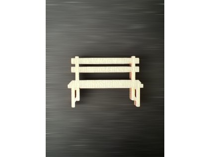 lavička k dalšímu tvoření - č.6 – dřevěná dekorace