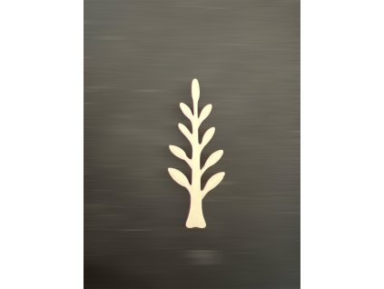 keř k dalšímu tvoření - č.3 – dřevěná dekorace