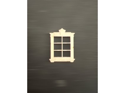 okno k dalšímu tvoření - č.39 – dřevěná dekorace