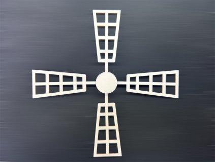 lopatky větrného mlýna k dalšímu tvoření 26cm - č.2 – dřevěná dekorace