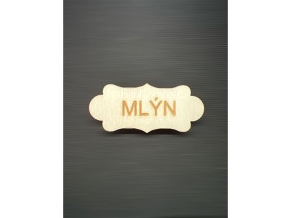 cedule mlýn k dalšímu tvoření - č.1 – dřevěná dekorace