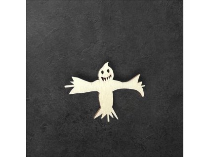 strašák k dalšímu tvoření - č.1 – dřevěná dekorace