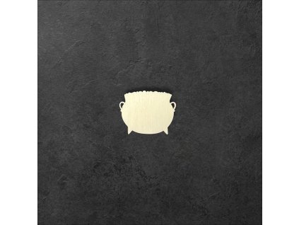 kotlík k dalšímu tvoření - č.1 – dřevěná dekorace