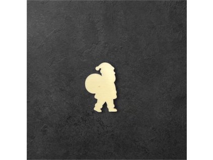 santa k dalšímu tvoření - č.1 – dřevěná dekorace