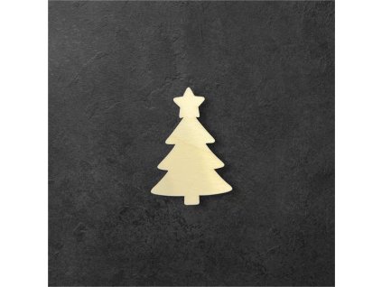 vánoční stromeček k dalšímu tvoření - č.4 – dřevěná dekorace