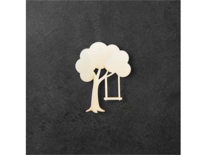 strom k dalšímu tvoření - č.8 – dřevěná dekorace