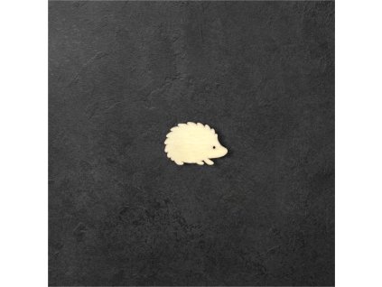 ježek k dalšímu tvoření - č.1 – dřevěná dekorace