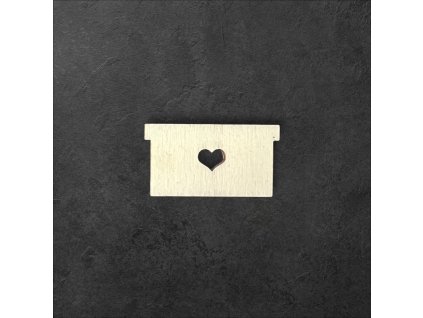 truhlík k dalšímu tvoření - č.4 – dřevěná dekorace