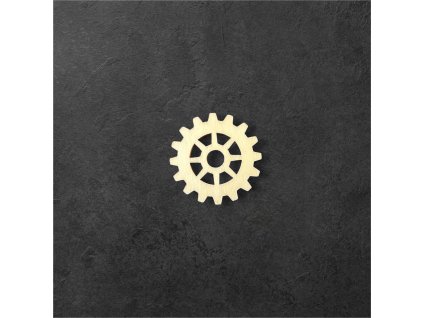 ozubené kolo k dalšímu tvoření - č.2 – dřevěná dekorace