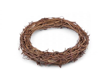 Proutěný věnec z vinné révy – Ø 20 cm – detail produktu