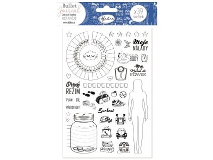 5835 55407 diarova razitka stampo bullet journal 39 ks motivacni 1