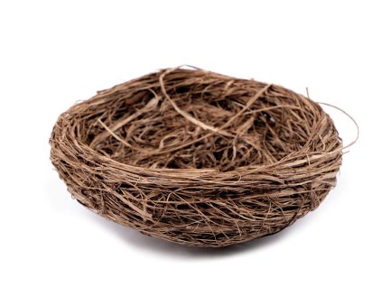 Proutěné hnízdo na aranžování Ø 11 × 2,5 cm