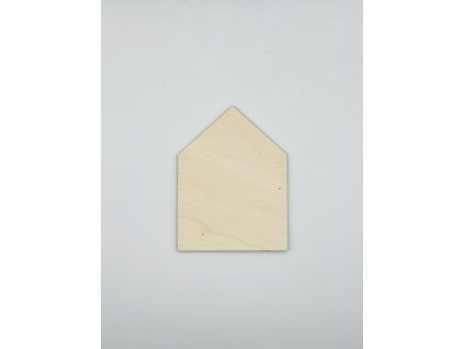 Domeček minimalistický – dřevěný výřez z překližky