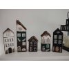 dřevěný domeček 1. (8x6 cm) – přírodní provedení