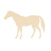 kůň k dalšímu tvoření - č.1 – dřevěná dekorace