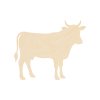 kráva k dalšímu tvoření - č.2 – dřevěná dekorace