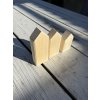 dřevěný domeček 12. (4,5x2,7cm) – výrobek z topolové překližky