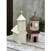dřevěný kostel k dotvoření (v24 x š8 x h14 cm) – dřevěná dekorace