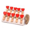 Kolíčky se srdíčkem – balení 12 ks – detail produktu